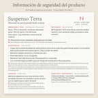 Product safety information label – Suspenso Terra (Spanish)